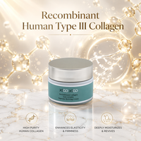 Crème Visage Anti-Âge au Collagène Recombinant à Marque Blanche pour Raffermir la Ligne du Menton et Hydrater les Peaux Sèches