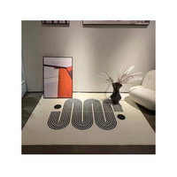 Z117 tapis imitation cachemire grande surface décoration tapis chambre moderne salon canapé tapis de maison tapis et tapis