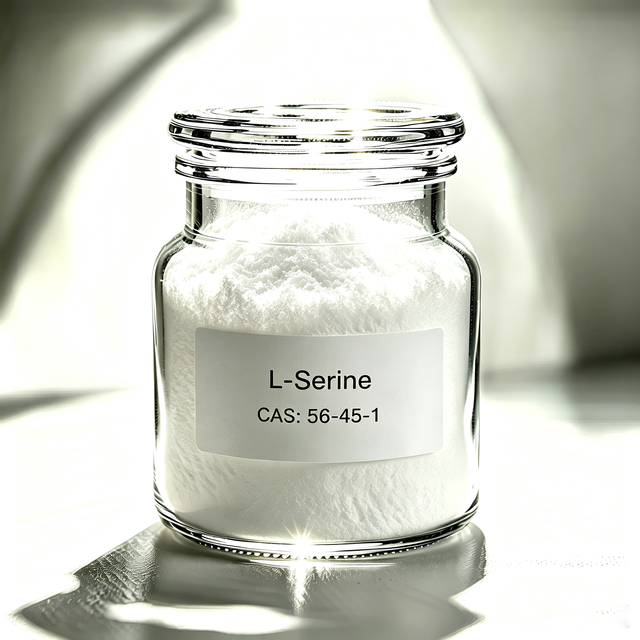 Factory Hot Sale Industrial Grade L-Serine Powder CAS 56-45-1 99% Food Supports Cognitive Health and Nervous System Function