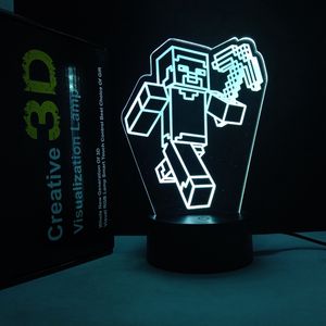 Jeu <span class=keywords><strong>Playstation</strong></span> Décor 3D LED Veilleuse 7 Couleurs Design Moderne Décoration <span class=keywords><strong>de</strong></span> Chambre Mignonne Lampe Acrylique Veilleuse - Product Image 1