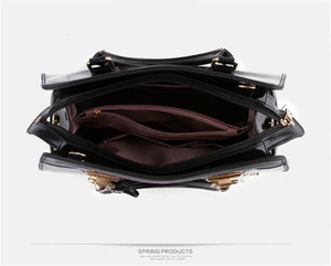 Sacs écologiques de <span class=keywords><strong>grande</strong></span> taille de haute qualité, sacs fourre-tout en cuir verni de luxe, HZAILU, directement de l'usine - Product Image 6
