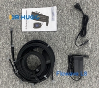 DR.HUGO Flowave L8 Masseur de jambes à compression d'air clinique, bottes de récupération à 8 chambres pour la thérapie physique