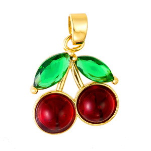 Dễ Thương Pha <span class=keywords><strong>L</strong></span>ê Dâu Tây <span class=keywords><strong>Cherry</strong></span> Trái Cây Quyến Rũ Mặt Dây Chuyền Trang Trí Men Tự <span class=keywords><strong>L</strong></span>àm Phụ Kiện Cho Móc Khóa <span class=keywords><strong>L</strong></span>àm Đồ Trang Sức Bông Tai Trang Trí - Product Image 6