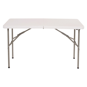 <b>Portable</b> Foldable Rectangular <b>Table</b> For Outdoor Use With Plastic Frame And Compact Design For Home Or Stall - Product Image 3