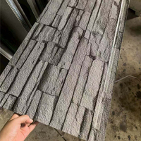 Panel Sandwich Dinding Atap Logam Ukiran Modern Harga Terbaik, Busa PU 16mm Kepadatan Tinggi, Tahan Api/Air, Ramah Lingkungan