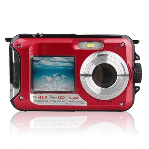 กล้องดิจิตอลกันน้ำ XHX 48MP ซูม 16 เท่า กล้องวิดีโอ Full HD พร้อมไฟฉายสำหรับใช้งานกลางแจ้ง - Product Image 1