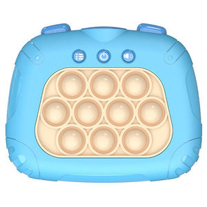 เครื่องเล่นเกมพกพารุ่นเรโทรปี 2025 สำหรับเด็ก ของเล่นอิเล็กทรอนิกส์แบบกดเร็ว ป๊อปอิท ของเล่นบีบ PVC PU  โลโก้สั่งทำได้ - Product Image 4