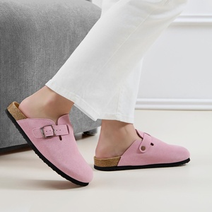 Logo/colore personalizzato YL-25296 da <span class=keywords><strong>donna</strong></span> zoccoli in sughero-Memory Foam sandali ortopedici pantofole per la casa (ODM/OEM) - Product Image 3