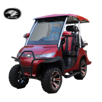 Vente en gros de mini-voitures de golf de luxe, buggy de golf HDK EVOLUTION, voiturettes de golf électriques 4 places 48V UTV