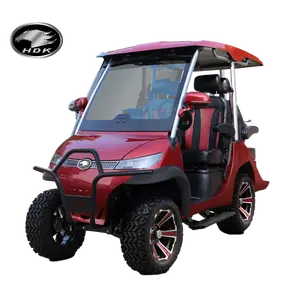 Grosir desain baru mewah klub Mini mobil Golf Buggy dijual 4 kursi 48V HDK EVOLUTION kereta Golf listrik