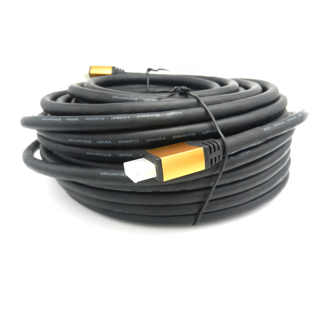 Wholesale HDMI 2.1 2.0 Gold Plated Cable 8K 60Hz EARC/ARC UHD HDMI 3D 4K 48Gbps HDMI Cable 10 Metros 15 Meter