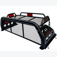 Barre de protection sportive VEWU OVERLAND pour pick-up avec panier de chargement court en maille, ajustement spécifique au modèle de véhicule, installation par perçage TC15