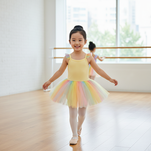 Vestido Coreano OZKIZ para Niñas, para Ballet, Todas las Temporadas, Moda Infantil para 2-6 Años, Venta al Por Mayor - Product Image 3