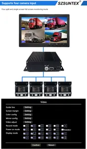 मोबाइल Dvr निर्माताओं HD 4G 4 चैनल मोबाइल कार Mdvr किट Multistar एंड्रॉयड लिनक्स 4Ch वाहन ट्रक बस मिनी पोर्टेबल Dvr