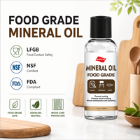Minyak mineral putih food grade LFGB NSF tanpa bau dan rasa untuk talenan blok potong daging dan perawatan kayu