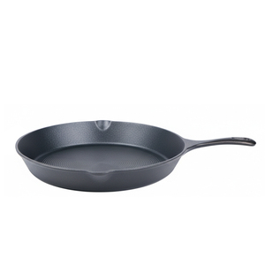 Venta al por mayor de hierro fundido Sartén de 30cm Sartén de hierro fundido Sartén de <span class=keywords><strong>camping</strong></span> <span class=keywords><strong>para</strong></span> restaurante Uso doméstico - Product Image 2