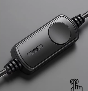 Écouteurs intra-auriculaires filaires FBI Air Tube, casque audio Type-C <span class=keywords><strong>avec</strong></span> microphone, compatibles <span class=keywords><strong>avec</strong></span> <span class=keywords><strong>iPhone</strong></span> 7-14 - Product Image 4