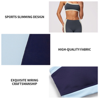 Ensembles de fitness et yoga amincissants, athlétiques, respirants, coupe ajustée, effet push-up fessier, anti-transpiration, pour l'extérieur, vente en gros directe usine
