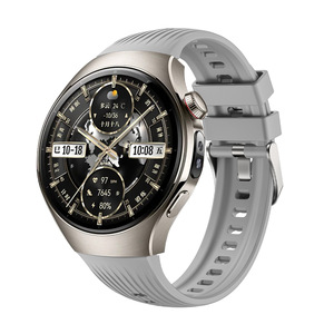 สายนาฬิกาซิลิโคนแบบนุ่มระบายอากาศได้ดี รุ่นใหม่ของ Upro สำหรับ Huawei Watch 5 ขนาด 46 มม. ดีไซน์อย่างเป็นทางการ พร้อมหัวเข็มขัด - Product Image 6