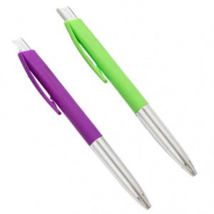 Wholesale Custom Custom Logo High Quality 1.0mm <b>Multi</b>-<b>color</b> Plastic Ballpoint <b>Pen</b> Promotional Advertising Gifts Business Writing - Product Image 1