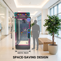 Commercial Have Fun No.1 Cut Prize Machine Arcade Machine à griffes à jetons pour jouets en peluche pour enfants 220V Tension à vendre