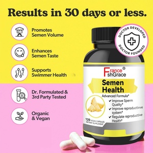 Suplemento para la Salud del Semen con Etiqueta Personalizada, 120 Cápsulas, Apoyo para la Salud del Semen Masculino, Suplemento para Adultos, Cápsulas para la Salud del Semen - Product Image 3