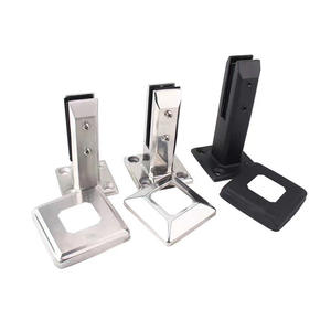 MELO Supporti per Ringhiere in Vetro Senza Telaio in Acciaio Inox, Morsetti per Balconi e Piscine, Accessori per Montaggio - Product Image 1