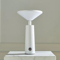 Lampe de nuit LED à charge USB trois modes d'éclairage interrupteur tactile veilleuse décorative rotative pour la maison chevet écologique