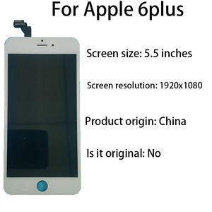 สำหรับ <span class=keywords><strong>iPhone</strong></span> <span class=keywords><strong>6</strong></span> <span class=keywords><strong>Plus</strong></span> หน้า<span class=keywords><strong>จอ</strong></span> LCD ขนาด 5.5 นิ้ว พร้อมจอสัมผัสอะไหล่ซ่อมโทรศัพท์มือถือ อุปกรณ์เสริมมือถือ - Product Image 3