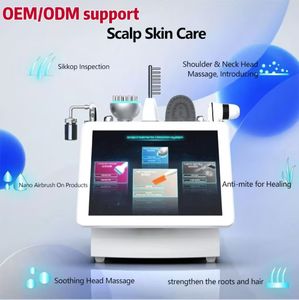 Analyseur de cuir chevelu à vente chaude 2025, détection du spectre à quatre lumières, nano-pulvérisation pour salon de coiffure - Product Image 2