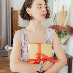 <span class=keywords><strong>Pulsera</strong></span> de dijes navideños de moda, estilo <span class=keywords><strong>Pandora</strong></span>, con hombre de jengibre, guantes azules y calcetines, para mujer, regalo, venta al por mayor, personalizada - Product Image 3