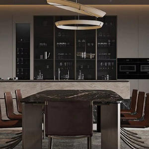 เฟอร์นิเจอร์อพาร์ทเมนต์โรงแรมหรูห้าดาวทันสมัย ห้องนั่งเล่นและห้องนอน ดีไซน์กระจกคุณภาพสูง - Product Image 3