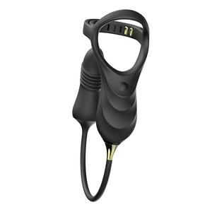 Hoogwaardige 3-in-1 draadloze afstandsbediening voor mannen, vibrerende prostaatmassager, waterdichte elektrische siliconen cockring - Product Image 3