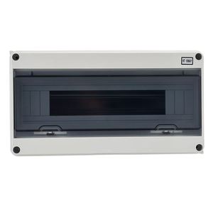 18 Module <b>Wall</b> Switchboard With Transparent Door Small Size For Electrical <b>Wiring</b> Housing - Product Image 4