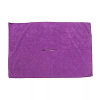 Serviette de nettoyage domestique multi-usages en microfibre à rayures Technique tricotée pour le nettoyage des sols