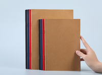 Cahier à reliure agrafée A4/A5, papeterie personnalisée, logo personnalisable, couverture souple, pour toute l'école, pour les élèves