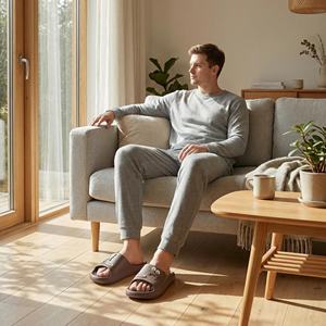 Zapatillas de baño Yearning Man Evergreen, abiertas, reciclables, de material EVA, antideslizantes, acolchadas, transpirables, impermeables, deportivas, para interiores/exteriores - Product Image 5