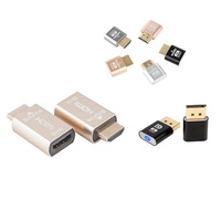 Câble adaptateur d'affichage virtuel transfrontalier pour DP avec charge fictive et dispositif de verrouillage d'écran
