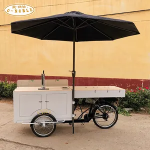 Multifunctional mobile electric fast food car popular beer bikes