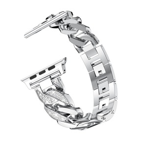 <span class=keywords><strong>Correa</strong></span> de Acero Inoxidable de Aleación de 38/40/<span class=keywords><strong>41</strong></span> <span class=keywords><strong>mm</strong></span>, 42/44/45/49 <span class=keywords><strong>mm</strong></span> para <span class=keywords><strong>Apple</strong></span> <span class=keywords><strong>Watch</strong></span>, <span class=keywords><strong>Correa</strong></span> para Mujer - Product Image 3