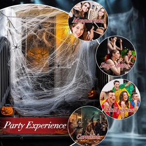 Telaraña colgante decoración <span class=keywords><strong>de</strong></span> <span class=keywords><strong>Halloween</strong></span> al aire libre telarañas <span class=keywords><strong>de</strong></span> imitación <span class=keywords><strong>para</strong></span> decoración del hogar decoraciones <span class=keywords><strong>de</strong></span> fiesta <span class=keywords><strong>de</strong></span> <span class=keywords><strong>Halloween</strong></span> - Product Image 5