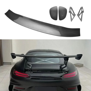 Aileron de coffre arrière/arrière en fibre de carbone GT STYLE <span class=keywords><strong>JDM</strong></span> RACING/AILE + SUPPORTS - Product Image 3