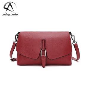 Bolso Bandolera Andong para Mujer, de Cuero Vacuno Genuino, Nuevo, Elegante, Casual, Pequeño, de Moda - Product Image 1