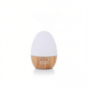 Aromatherapy <b>Diffuser</b> With Humidifier Wooden Base Colorful Led Light <b>For</b> Home Office Desk Use - Product Image 2