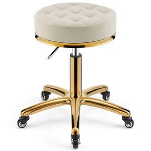 Sillón de belleza con ruedas, silla de peluquería, banco de trabajo grande especial para salón de belleza, silla elevadora y giratoria - Product Image 4