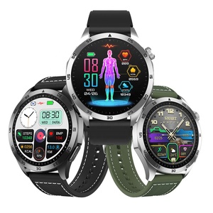 BT SOS gọi khẩn cấp điện thoại nói chuyện ngủ ECG máu theo dõi sức khỏe thể thao AMOLED Màn hình et485 Smartwatch Đồng hồ thông minh et485 - Product Image 1
