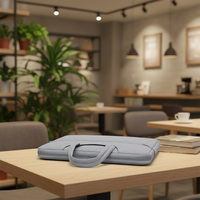 Sac à Main pour Ordinateur Portable de Grande Capacité pour Hommes et Femmes de 13.3 Pouces