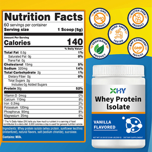 Whey Protein Isolate Powder Adult Muscle <strong>Growth</strong> 300g Bulk Supplement Iso Clear Clean Chocolate <strong>Hydro</strong> Grass Fed Vanilla - Product Image 2