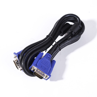 Cable Coaxial VGA de 15 Pines al por Mayor, 3+5, Chapado en Oro, Revestimiento de PVC, Azul, Macho a Macho, para Computadora, Cámara de Coche, Monitor, Proyector, etc.