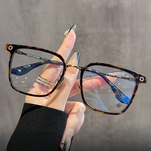 Montures <span class=keywords><strong>de</strong></span> lunettes rétro Tortoise, verres correcteurs, look naturel, style vintage, optique pour femmes - Product Image 1